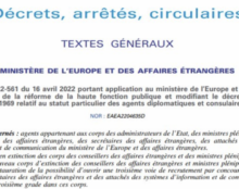 Emmanuel Macron supprime le corps diplomatique