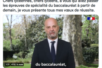 A quand un ministre de l’Education nationale sachant écrire en français ?