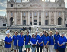 L’arrivée à Rome de la Voie romaine