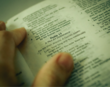 Quatre façons de prier avec les psaumes