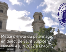 Messe d’envoi du 40e pèlerinage Notre-Dame de Chrétienté de Paris à Chartres