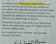 firstname lastname, candidat aux législatives