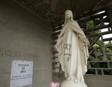 Toulouse : des tags sur l’église, la statue de la Vierge et le monument aux morts