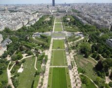 Champ-de-Mars, zone sinistrée