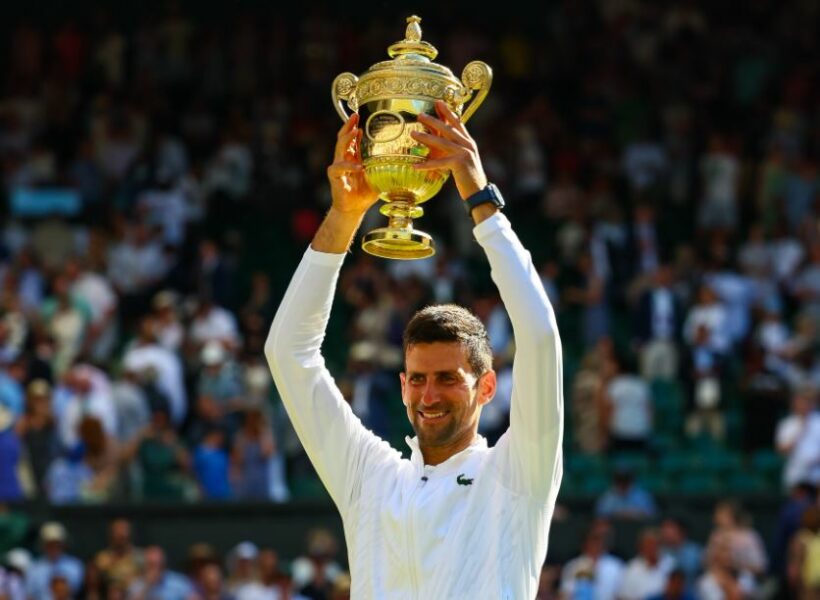 Novak Djokovic remporte son 24e tournoi du Grand Chelem, tournoi sponsorisé par… le géant pharmaceutique Moderna
