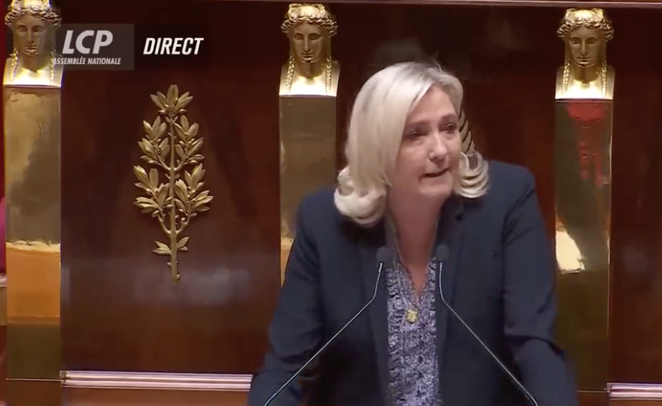 Marine Le Pen et la critique de la “construction européenne”