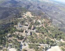 L’abbaye de Frigolet a été épargnée des flammes