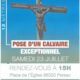 Remplacement d’un imposant calvaire à Persac (86)
