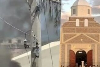 Tentative d’incendie de la cathédrale de Port-au-Prince