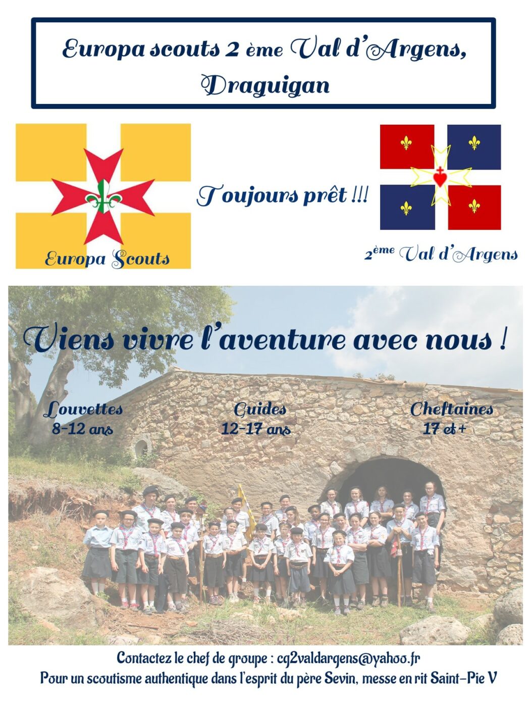 Les Europa Scouts de Draguignan recrutent