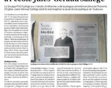 Les laïcards à la poursuite de Mgr Saliège