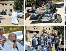 Le curé, l’évêque et les loubards fêtent les motards