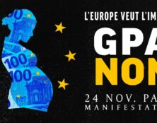 Manif Pour Tous contre la GPA à Paris le 24 novembre