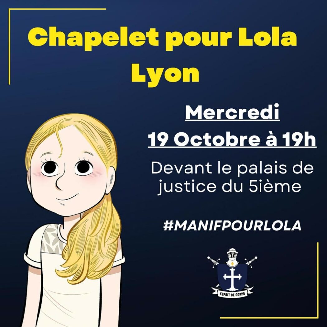 Chapelet pour Lola à Lyon