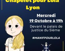 Chapelet pour Lola à Lyon