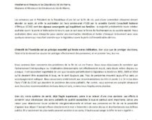 Lettre ouverte des AFC du Val de Marne aux parlementaires