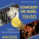 4 décembre : Concert de Noël de l’Académie Musicale de Liesse à Angers