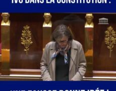 Avortement dans la Constitution : intervention d’Emmanuelle Ménard