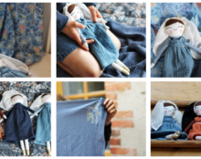 Des poupées et des langes à l’effigie de la Sainte Vierge et de Ste Thérèse de l’Enfant Jésus