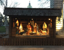 Une crèche de Noël dans le capitole de 43 Etats américains