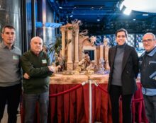 Une crèche de Noël installée au Parlement européen