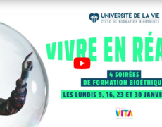 Université de la Vie, Alliance Vita en Gironde, les lundis 9, 16, 23 et 30 janvier