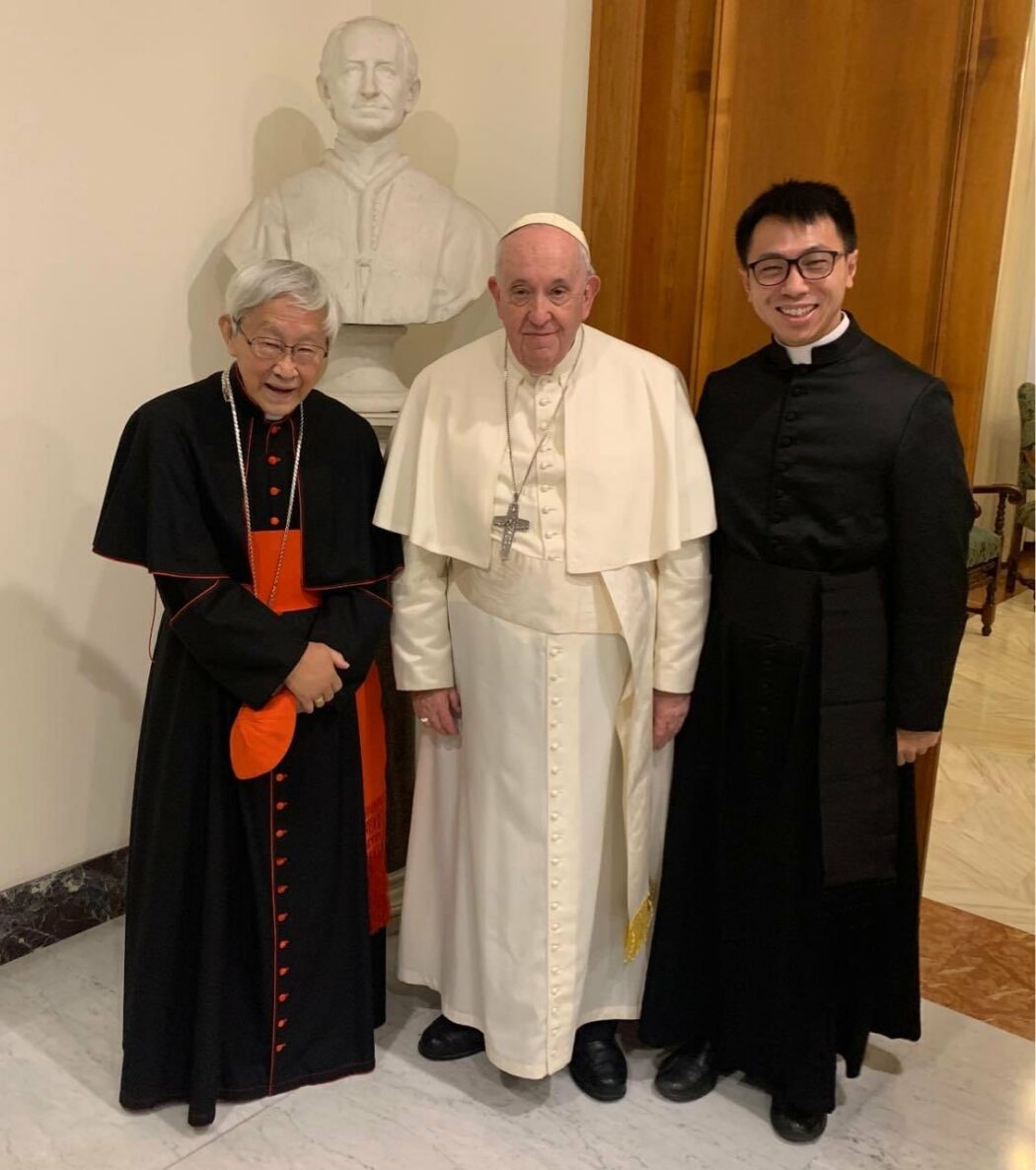 Le cardinal Zen reçu par le pape