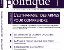 Euthanasie, un répit jusqu’en avril ?