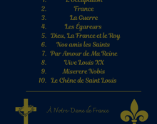 Louis-Antoine chante la France