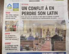 Hames-Boucres : bientôt la messe dans la rue ?