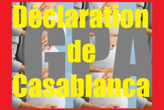 GPA Déclaration de Casablanca par Charles-Emmanuel de Bourbon-Parme