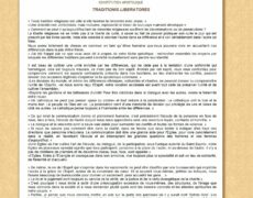 Traditionis Liberatores