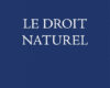 Le droit naturel face à la modernité