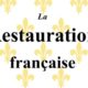 Quelques aspects économiques tirés de « La Restauration française » de Saint-Bonnet