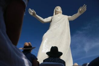 Une statue monumentale du Christ inaugurée au Mexique