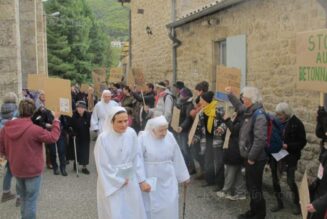 Samedi Saint : provocation antireligieuse de l’extrême-gauche à Saint Pierre de Colombier