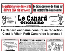 Le Canard enchaîné aime bien la liberté de la presse… mais pas dans sa rédaction