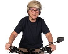 Atteinte d’une maladie neurodégénérative, elle parcourt plus de 1000km à vélo pour promouvoir les soins palliatifs