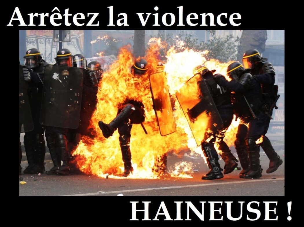 Violence haineuse par SAR Charles-Emmanuel de Bourbon-Parme