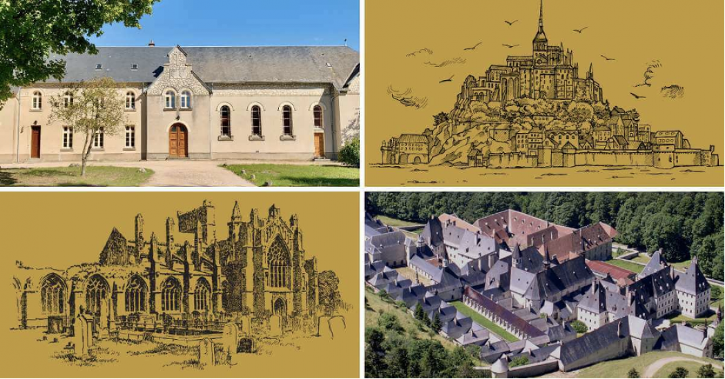 Quelle différence entre : une abbaye, un monastère, un prieuré, un carmel, ou un couvent ?