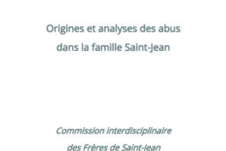 Un rapport sur l’origine des abus au sein de la communauté Saint-Jean
