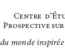 L’essoufflement de la modernité au programme du colloque du CEP fin septembre