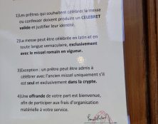 Lettre ouverte de l’Union Lex Orandi à Mgr Roland sur la célébration de la messe traditionnelle