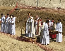 Bénédiction du chantier de l’abbaye Sainte-Marie de La Garde