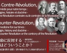 Contre-Révolution et catholicisme