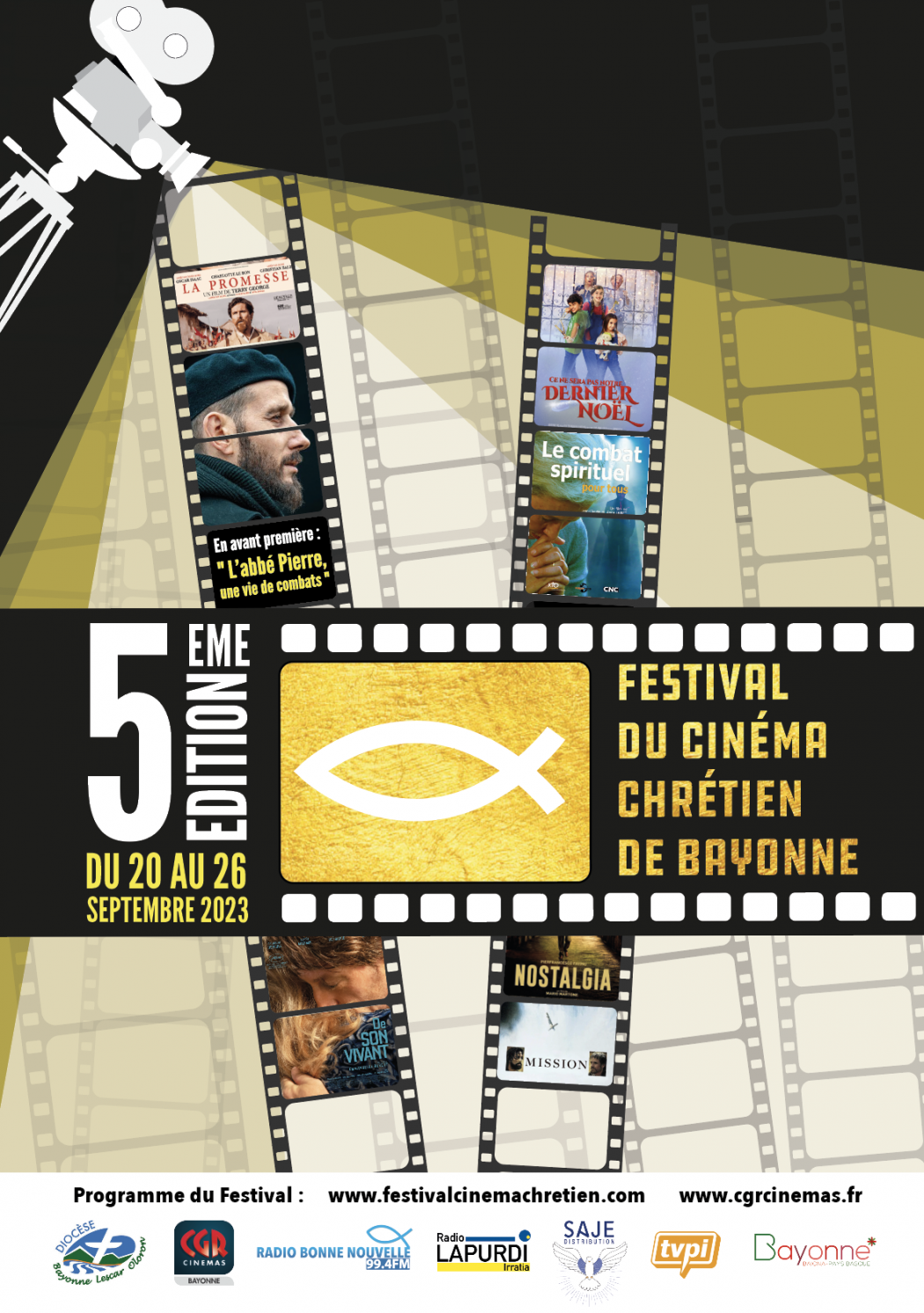 5e édition du Festival du cinéma chrétien de Bayonne