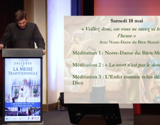 Annonce du thème du Pèlerinage de Chartres 2024 :  “Je veux voir Dieu” – Les fins dernières