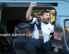 “Macron destitution” : tentative d’arrestation de David van Hemelryck