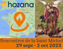 Les rencontres de la Saint-Michel 2023 avec Hozana ! Près de chez vous