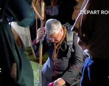 Mgr Marc Aillet a pris son départ routier